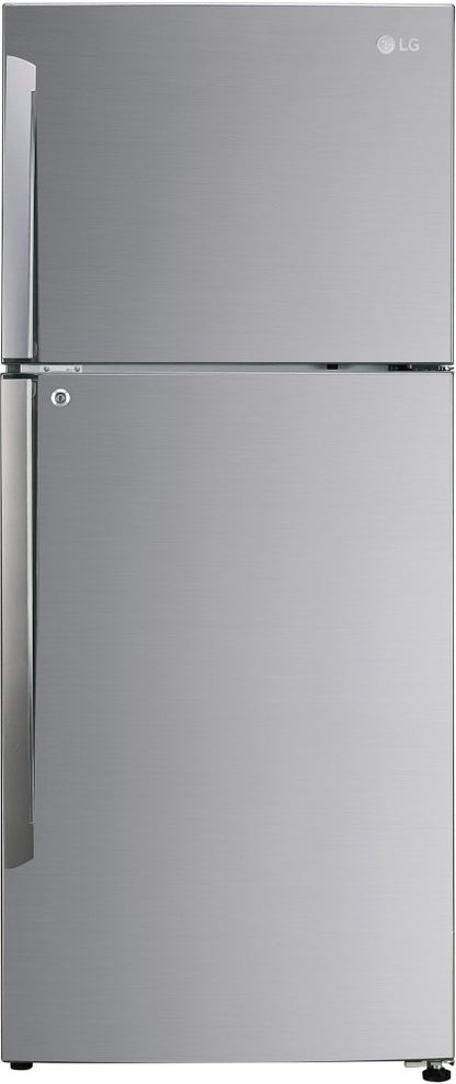 LG 412 L Frost Free Double Door 1 Star Refrigerator - Shiny Steel, GL-S432APZR