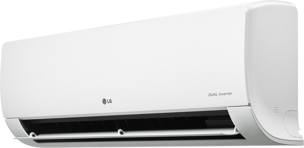 LG AI Convertible 6-in-1 Cooling 2023 Model 1.5 Ton 5 Star Split AI Dual Inverter 4 Way Swing, HD Filter with Anti-Virus Protection AC  - White - RS-Q19ENZE, Copper Condenser