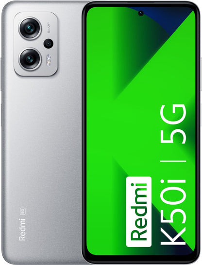 REDMI K50i 5G (Quick Silver, 256 GB) - 8 GB RAM