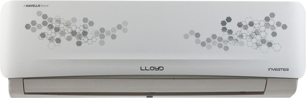 Lloyd 1.5 Ton 5 Star Split Inverter AC  - White - GLS18I5FWGCA, Copper Condenser