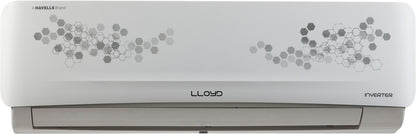 Lloyd 1.5 Ton 5 Star Split Inverter AC  - White - GLS18I5FWGCA, Copper Condenser