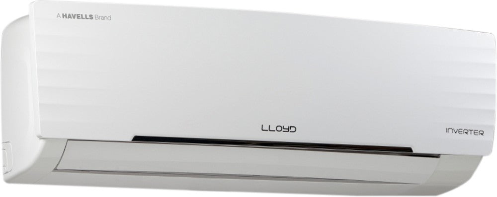 Lloyd 1.5 Ton 3 Star Split Inverter AC  - White - GLS18I3KWSEA, Copper Condenser