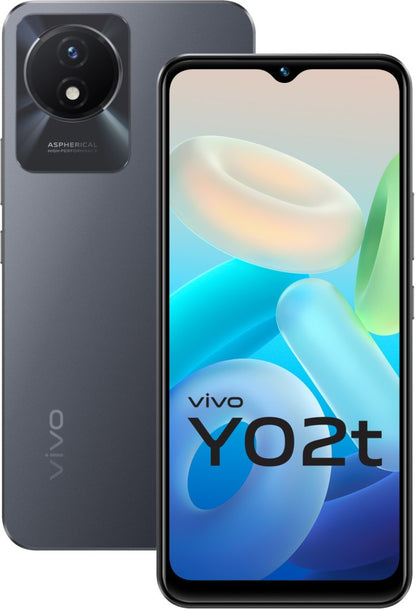 vivo Y02t (Cosmic Grey, 64 GB) - 4 GB RAM