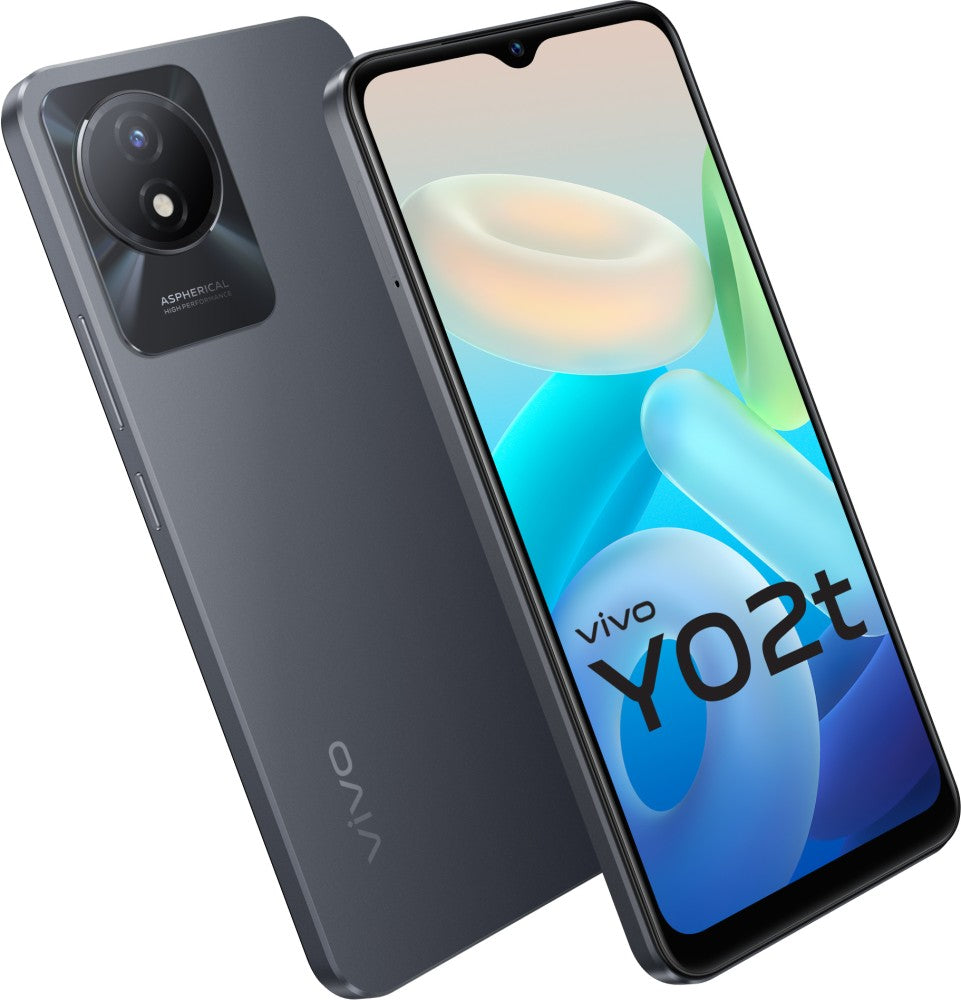 vivo Y02t (Cosmic Grey, 64 GB) - 4 GB RAM