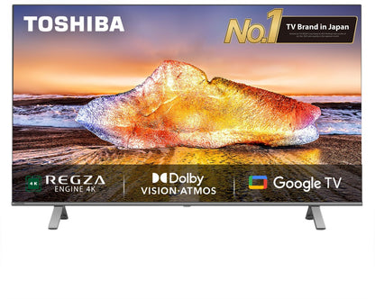 TOSHIBA C350MP 108 cm (43 inch) Ultra HD (4K) LED Smart Google TV with Dolby Vision Atmos and REGZA Engine (2023 Model) - 43C350MP