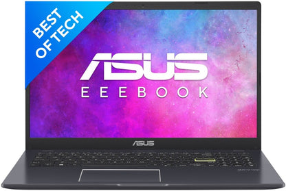 ASUS Eeebook 15 सेलेरॉन डुअल कोर - (8 जीबी/512 जीबी एसएसडी/विंडोज 11 होम) E510MA-EJ021WS पतला और हल्का लैपटॉप - 15.6 इंच, काला, 1.57 किलोग्राम, एमएस ऑफिस के साथ