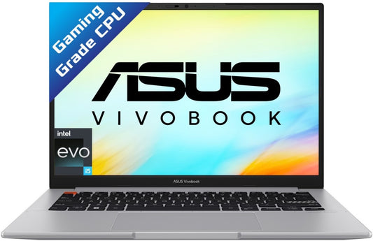 ASUS Vivobook S 14 Intel EVO H-Series Core i5 12th Gen - (8 GB/512 GB SSD/Windows 11 Home) S3402ZA-LY521WS पतला और हल्का लैपटॉप - 14 इंच, न्यूट्रल ग्रे, 1.50 किलोग्राम, एमएस ऑफिस के साथ