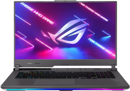 ASUS ROG Strix G17 (2023) 90WHr बैटरी के साथ Ryzen 9 12 Core 7845HX - (16 GB/1 TB SSD/Windows 11 Home/6 GB ग्राफ़िक्स/NVIDIA GeForce RTX 4050/240 HZ) G713PU-LL060WS गेमिंग लैपटॉप - 17.3 इंच, एक्लिप्स ग्रे, 2.80 किग्रा, एमएस ऑफिस के साथ