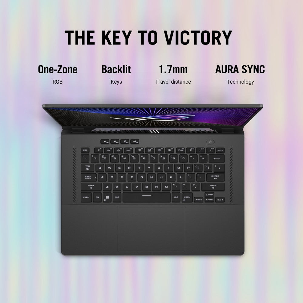 ASUS ROG Zephyrus G16 (2023) 90WHr बैटरी के साथ Intel H-Series Core i9 13वीं पीढ़ी - (16 GB/1 TB SSD/Windows 11 Home/6 GB ग्राफ़िक्स/NVIDIA GeForce RTX 4050/240 HZ) GU603VU-N4051WS गेमिंग लैपटॉप - 16 इंच, एक्लिप्स ग्रे, 2.00 किलोग्राम, एमएस ऑफिस के साथ