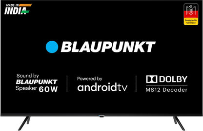 Blaupunkt Cybersound 139 cm (55 inch) Ultra HD (4K) LED Smart Android TV with Dolby MS12 & 60W Speakers - 55CSA7090