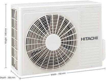 Hitachi 1.8 Ton 4 Star Split Inverter AC  - White, Gold - RMOG422HFEO/EMOG422HFEO/CMOG422HFEO/CM422HFEO, Copper Condenser