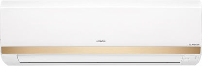 Hitachi 1.5 T 3 Star Split Inverter AC  - White, Gold - RSNG318HFEOF/ESNG318HFEOF/CSNG318HFEOF/CS318HFEOF, Copper Condenser