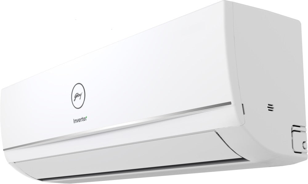 Godrej 5-In-1 Convertible Cooling 1.4 Ton 3 Star Split Inverter with I-Sense Technology AC  - White - EI 18TINV3R32-WWC, Copper Condenser