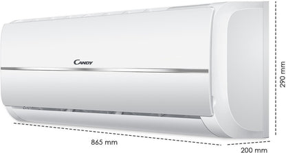 CANDY 1 Ton 5 Star Split Inverter AC  - White - SAC 125C ITS/CS 125C ITS/CU 125C ITS, Copper Condenser