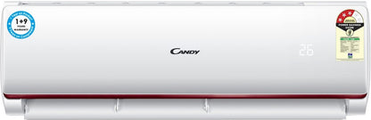 CANDY 1.5 Ton 3 Star Split Inverter AC  - White - SAC 183C ITN/CS 183C ITN/CU 183C ITN, Copper Condenser