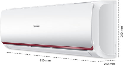 CANDY 1.5 Ton 3 Star Split Inverter AC  - White - SAC 183C ITN/CS 183C ITN/CU 183C ITN, Copper Condenser