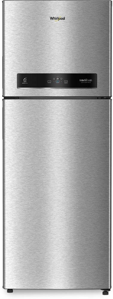 Whirlpool 340 L Frost Free Double Door 3 Star Refrigerator - Alpha Steel, IF INV CNV 355 ALPHA STEEL (3S)-N