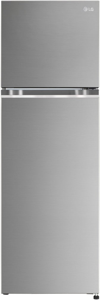 LG 272 L Frost Free Double Door 3 Star Convertible Refrigerator  with Inverter Compressor, Express Freeze & Multi Air Flow - Shiny Steel, GL-S312SPZX