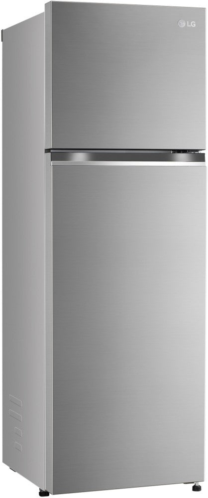 LG 272 L Frost Free Double Door 3 Star Convertible Refrigerator  with Inverter Compressor, Express Freeze & Multi Air Flow - Shiny Steel, GL-S312SPZX