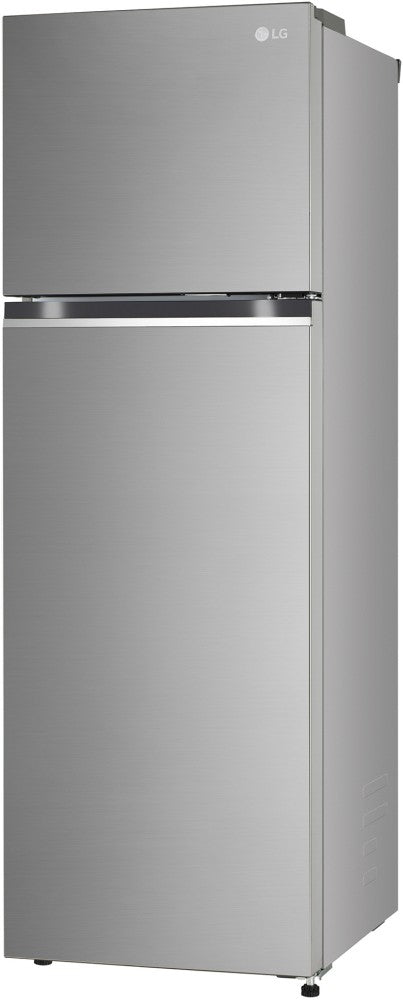 LG 272 L Frost Free Double Door 3 Star Convertible Refrigerator  with Inverter Compressor, Express Freeze & Multi Air Flow - Shiny Steel, GL-S312SPZX