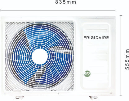 Frigidaire कन्वर्टिबल 4-इन-1 कूलिंग 1.5 टन 3 स्टार स्प्लिट इन्वर्टर एसी - सफ़ेद - FD18A3NN, कॉपर कंडेंसर