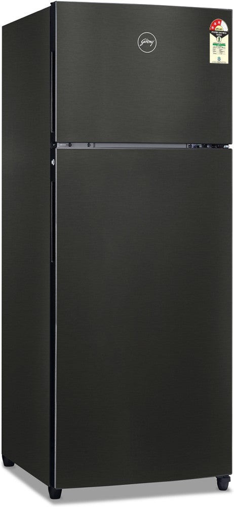 Godrej 244 L Frost Free Double Door 3 Star Convertible Refrigerator - Fossil Steel, RF EON 265C RCIT FS ST