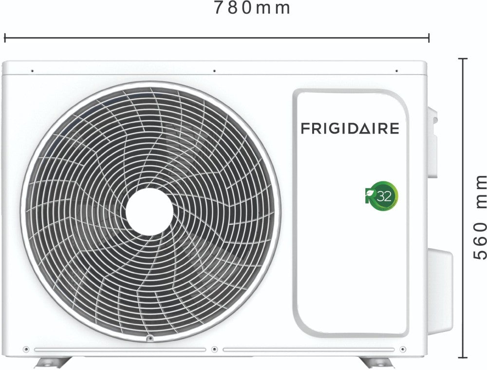 Frigidaire 1 Ton 3 Star Split Inverter AC  - White - FD12B3BN, Copper Condenser