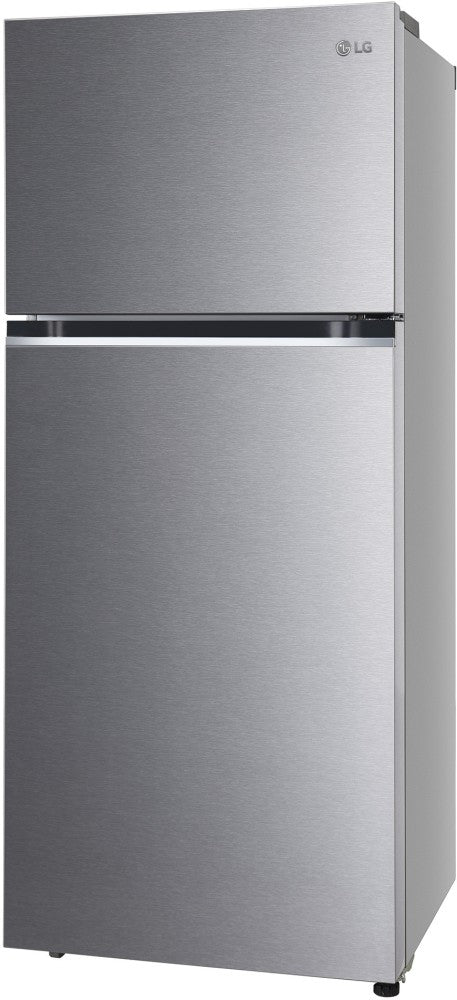 LG 398 L Frost Free Double Door 2 Star Refrigerator  with Smart Inverter Compressor, Express Freeze & Multi Air Flow - DAZZLE STEEL, GL-N422SDSY