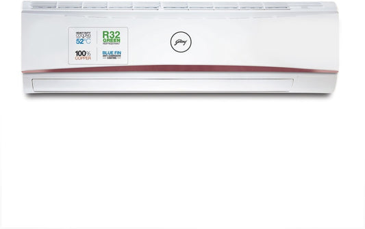 Godrej 4-Way Air Swing 2023 Model 1.5 Ton 3 Star Split with Anti-Dust Filter AC  - White - SFC 18LTC3-WWR, Copper Condenser