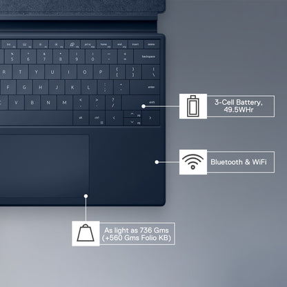 DELL XPS Core i5 12वीं पीढ़ी - (16 जीबी/512 जीबी एसएसडी/विंडोज 11 होम) एक्सपीएस 9315 पतला और हल्का लैपटॉप - 13 इंच, आसमानी, 0.736 किलोग्राम, एमएस ऑफिस के साथ