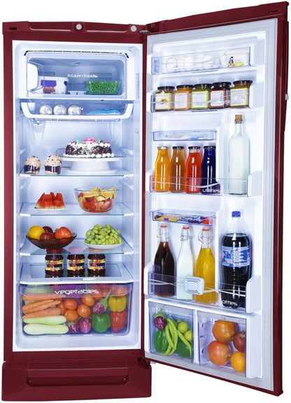 Godrej 234 L Direct Cool Single Door 5 Star Refrigerator - Marine Wine, RD EDGEPRO 255E TAI MN WN