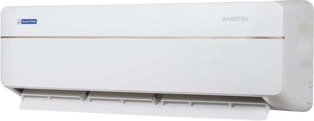 Blue Star 1.5 Ton 5 Star Split Inverter AC  - White - IA518VNU, Copper Condenser