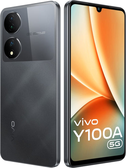 vivo Y100A (Metal Black, 256 GB) - 8 GB RAM