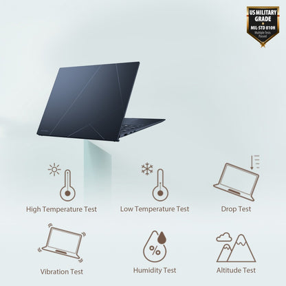 ASUS Zenbook S 13 OLED (2023) 1 cm Thin & 1 kg Light, Intel EVO Core i5 13th Gen - (16 GB/512 GB SSD/Windows 11 Home) UX5304VA-NQ541WS Thin and Light Laptop - 13.3 Inch, Ponder Blue, 1.00 kg, With MS Office