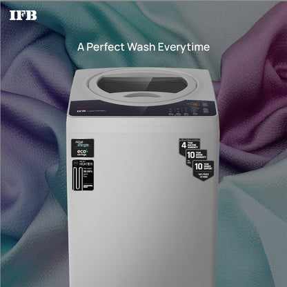 IFB 7 kg Fully Automatic Top Load Washing Machine with In-built Heater Black, Grey - TL - REGS 7 Kg Aqua