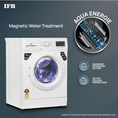 IFB 7 kg with Steam Wash, Aqua Energie, Anti-Allergen 4 years Comprehensive Warranty Fully Automatic Front Load Washing Machine with In-built Heater White - NEO DIVA VXS 7010