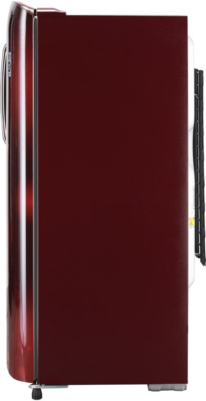 LG 205 L Direct Cool Single Door 4 Star Refrigerator - Scarlet Charm, GL-B221ASCY