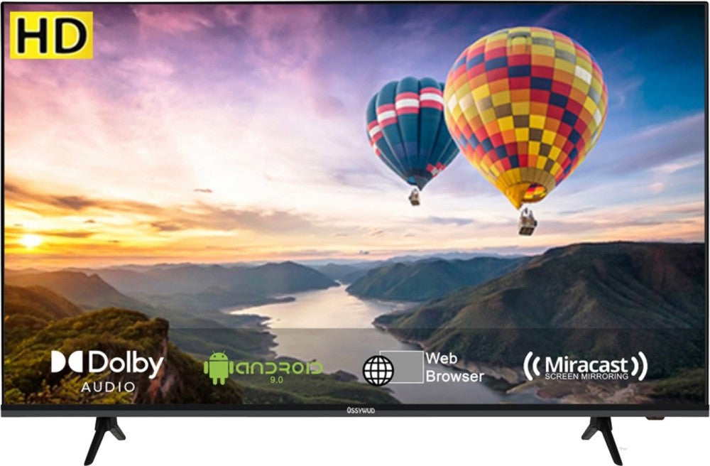 Ossywud 80 cm (32 inch) HD Ready LED Smart Android Based TV - OSOM32TVSMBZBTVR