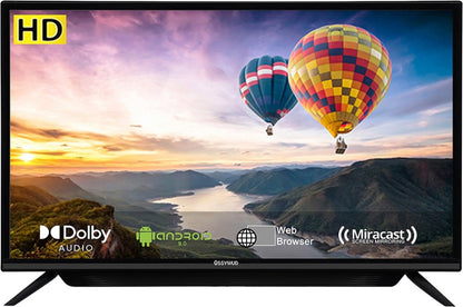 Ossywud OSOM32TVSMR 80 cm (32 inch) HD Ready LED Smart Android Based TV with HDR 10 Dolby Audio & CloudTV - OSOM32TVSMR