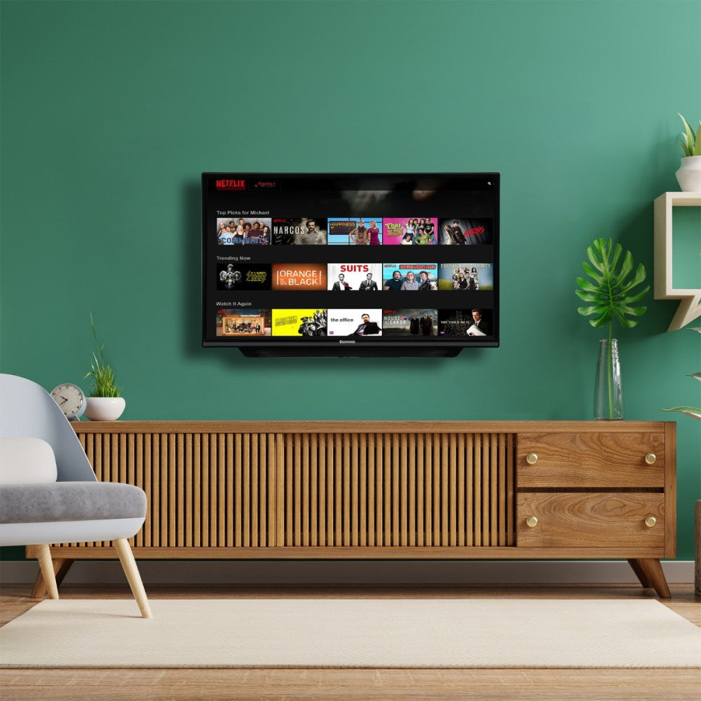 Ossywud OSOM32TVSMR 80 cm (32 inch) HD Ready LED Smart Android Based TV with HDR 10 Dolby Audio & CloudTV - OSOM32TVSMR