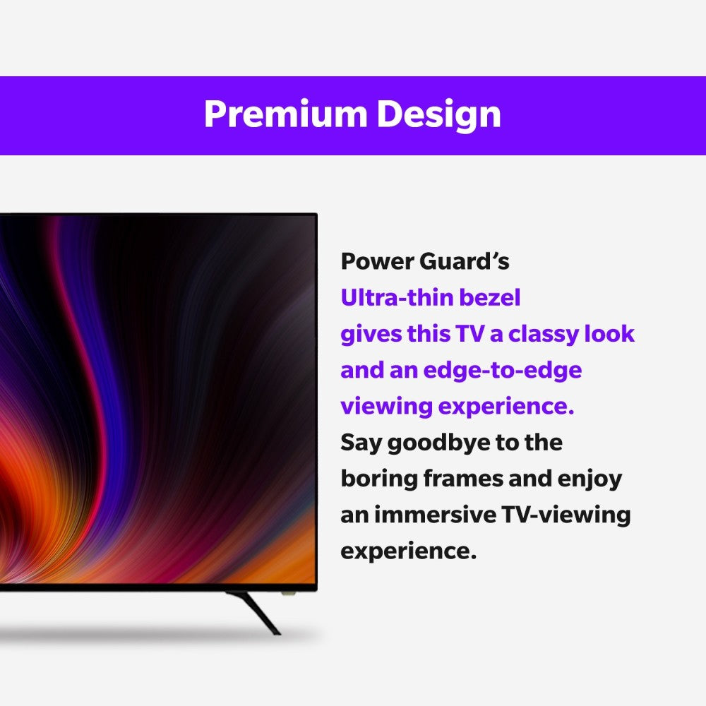 Power Guard 127 cm (50 inch) Ultra HD (4K) LED Smart Android Based TV - PG50F4K