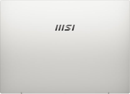 MSI Core i7 13वीं जेनरेशन - (16GB/1 TB SSD/Windows 11 Home) Prestige 14Evo B13M-279IN पतला और हल्का लैपटॉप - 14 इंच, सिल्वर, 1.49 Kg