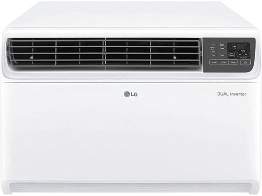 LG 1.5 टन विंडो इन्वर्टर एसी - सफ़ेद - PW-Q18WUXA