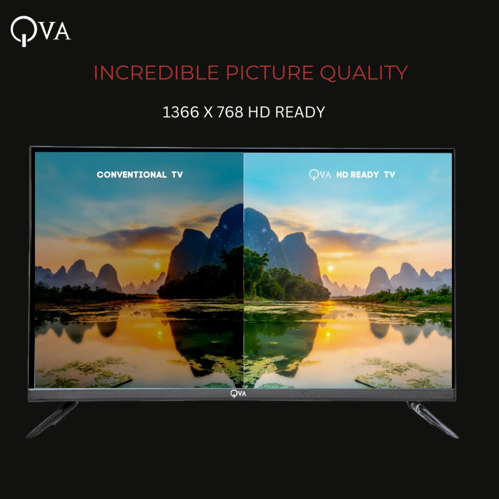 QVA 60 cm (24 inch) HD Ready LED Smart Android TV - Q-24SMA