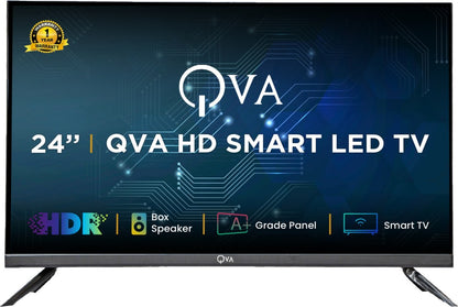 QVA 60 cm (24 inch) HD Ready LED Smart Android TV - Q-24SMA