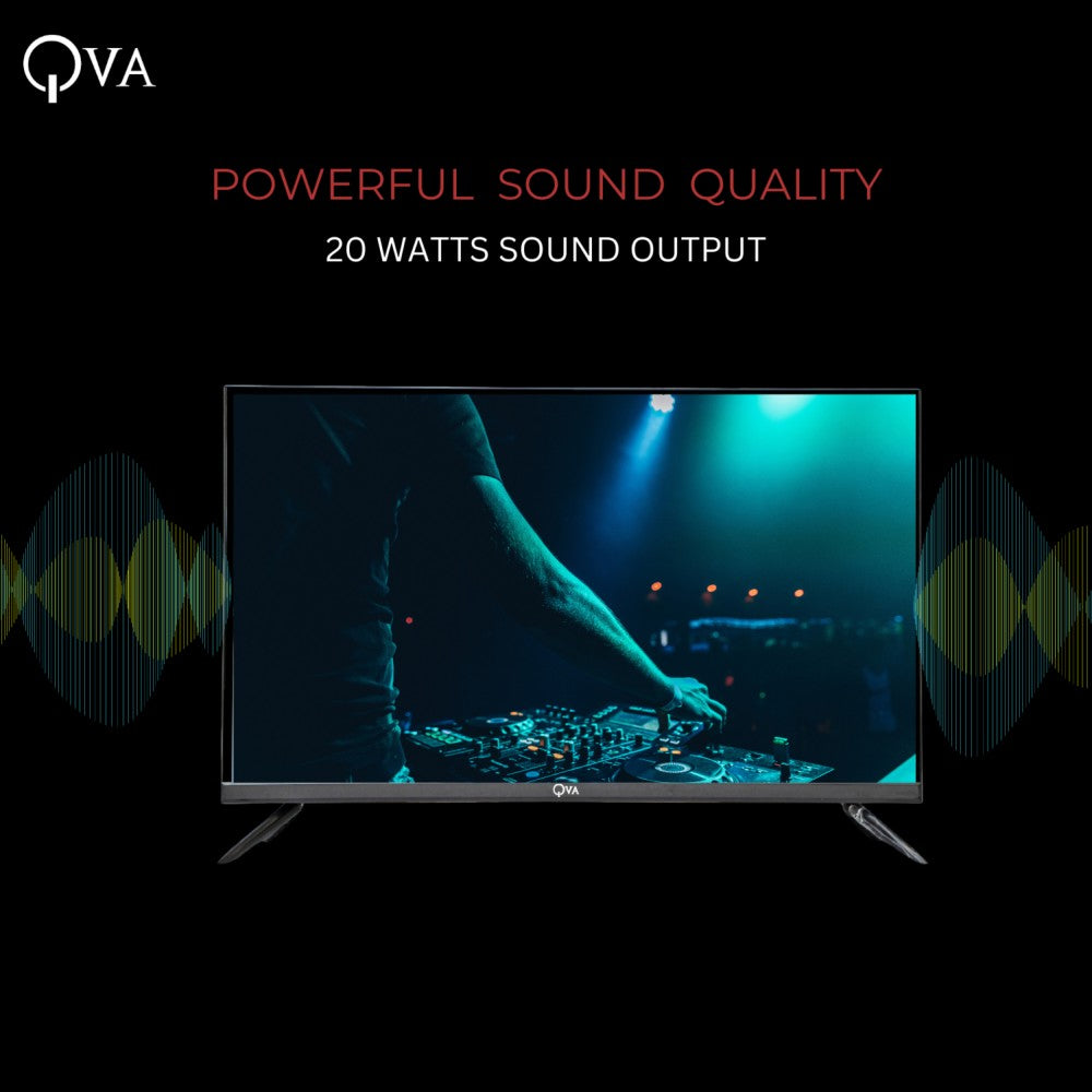 QVA 60 cm (24 inch) HD Ready LED Smart Android TV - Q-24SMA