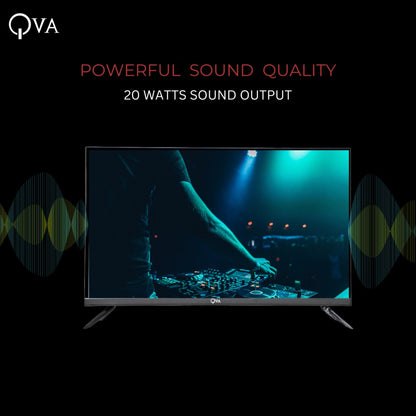 QVA 60 cm (24 inch) HD Ready LED Smart Android TV - Q-24SMA