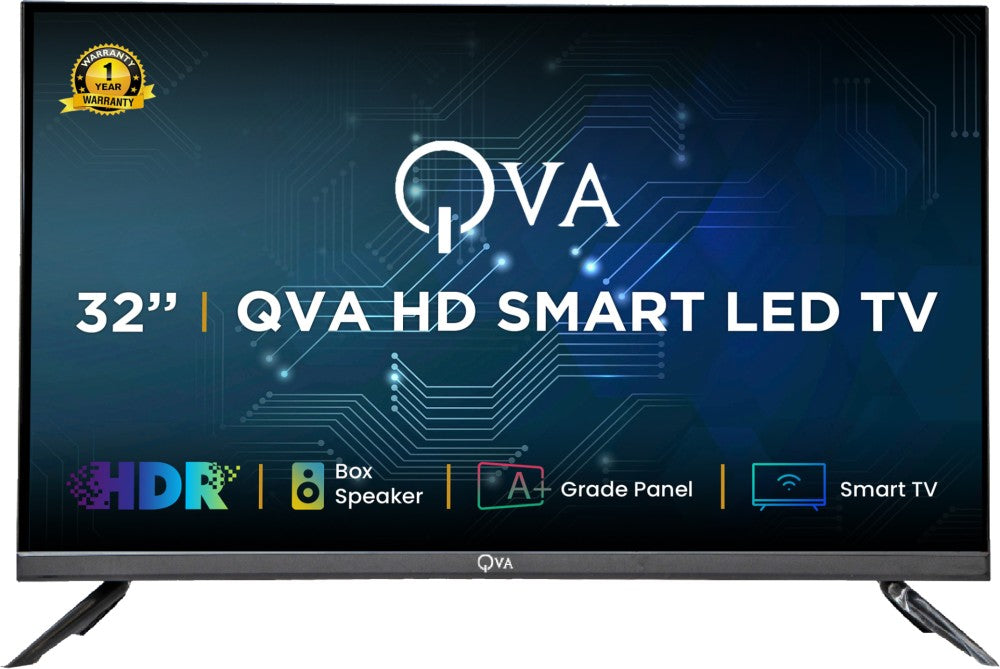 QVA 80 cm (32 inch) HD Ready LED Smart Android TV - Q-3223SA