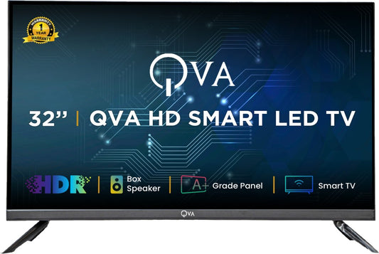 QVA 80 cm (32 inch) HD Ready LED Smart Android TV - Q-3223SA