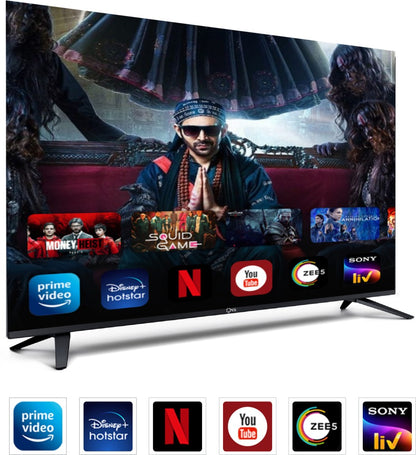 QVA 80 cm (32 inch) HD Ready LED Smart Android TV - Q-3223SFLA